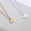 Joyas populares de AliExpress collar de labios sexys cadena de clavícula de personalidad exagerada cadena de boca venta al por mayor directa de fábrica en stock