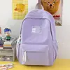 Mochila de Hada Rosa y Blanca Suave para Compras y Viajes, Mochila Dulce para Estudiantes, Adecuada para Clase, Libros, Estudio y Ocio