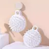 Nova Escova de Shampoo Colorida Inovadora, Pente Massageador com Cabeça para Pendurar, Escova de Limpeza de Cabelo, Escova de Limpeza do Couro Cabeludo