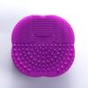 Almohadilla de Limpieza de Brochas de Maquillaje de Silicona Almohadilla de Lavado de Silicona Huevo Almohadilla de Limpieza de Lápices de Maquillaje Almohadilla para Brochas de Maquillaje