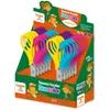 Tesoura escolar Duo Color sem ponta 4 cores - Caixa com 12 Unidades