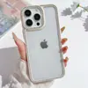 Funda de Teléfono Adecuada para Apple 17 Pro Max, Color Caramelo, Resistente al Agua, Diseño de Ranura Transparente, 16, 14, 13, Estilo Femenino, 12