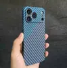 Adecuado para Funda de Teléfono Móvil con Patrón de Fibra de Carbono para iPhone 17 Pro Max, Protección Anticaídas Integral para Apple 16, Funda Protectora Ultradelgada 15 14