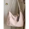 Bolsa Feminina Nova Estilo Coreano Vintage Moda Primavera 2026 Bolsa de Ombro para o Trabalho Bolsa de Mão de Nicho Bolsa Tote Vintage