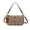2025 Nova Bolsa de Hong Kong Feminina Bolsa Baguete Primavera e Verão Bolsa de Ombro Transversal Bolsa Presbiópica Versátil para o Trabalho Bolsa de Axila