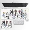 Mouse Pad E-Sports Neon Genesis Evangelion Grande High-End Venda Direta de Fábrica Pad para Mesa de Computador Pad para Teclado