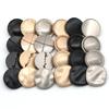 Botones multicolor al por mayor de fábrica botones metálicos botones de moda para abrigo de lana de mujer suéter botones de gabardina botones de camisa gemelos