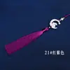 Nuevo Colgante de Borla de Conejo de Jade Luna Estrella Conejo de Jade Imitación Adorno Colgante de Nubes Auspiciosas Colgante de Coche Colgante de Caja de Regalo para el Festival de Mediados de Otoño Borla