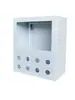 Caja de Instalación para Pantalla Táctil 7 pulgadas Xinjie Caja de Control de Interfaz Humano-Máquina Caja de Control de Pantalla Táctil Plc Soporte Giratorio Botón