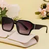 [Personalizado] Óculos de Sol Quadrados da Moda Europeia e Americana para Mulheres, Óculos de Sol Tendência Personalizados para Mulheres, Óculos de Sol para Uso Externo