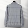 Chaqueta de Béisbol Suelta para Hombre Primavera Otoño Chaqueta para Papá de Mediana Edad Abrigo Protector Solar de Verano