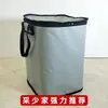 Carrinho de Compras de Supermercado para Casa Bolsa de Tecido Carrinho de Compras Portátil Bolsa Interna Zíper Atualizado Camada Dupla Espessada Impermeável Isolamento Fresco e Durável