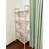 Estante de Hierro para Exhibición y Almacenamiento de Figuras de Modelo Mesa de Noche de Dormitorio Mesita Lateral Muñecos de Felpa Almacenamiento de Cosméticos