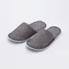 Fábrica de Yantai Chinelo Descartável Espesso Antiderrapante de Algodão e Linho para Salões de Beleza, Hotéis, Pousadas e Uso Doméstico