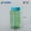 Botella de plástico de 200cc del fabricante para empaquetado de tabletas, Botella dispensadora de tabletas de calcio tipo cápsula de PET, Botella de 200g para productos de salud