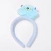 Diadema de felpa de dibujos animados Monstruo de Ojos Grandes al por mayor mini linda diadema tocado de monstruito diadema para la cara de las niñas diadema para el pelo