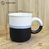 Fábrica de Comércio Exterior Atacado Criativo Copo Cor Fofa Combinação Marca Copo Copo de Café Copo de Água de Café da Manhã Criativo