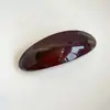 Elegante pinza para el pelo floral con estampado de leopardo para mujer, con un aire Maillard, pinza de cocodrilo estilo coreano, pasador, accesorio para el pelo de otoño e invierno