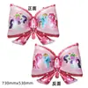 Globo de Película de Aluminio Auténtico de Dibujos Animados Feliz Cumpleaños My Little Pony Decoración de Fiesta de Cumpleaños para Niños Niñas Diseño de Escena