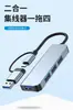 Estación de Acoplamiento Tipo-C Hub USB Lector de Tarjetas Adecuado para Tableta MacBook Laptop Teclado y Ratón