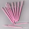 Pincel espiral descartável para rímel, pincel para rímel com tinta preta e vermelha, para cílios postiços, fabricantes de ferramentas de cosméticos de beleza, atacado.
