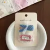 Pinza para el pelo de encaje floral suave estilo coreano Niannian, linda pinza BB de lunares y cuadros, accesorio para el pelo dulce y versátil