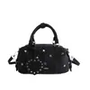Bolso de Mano para Mujer de Alta Calidad Estilo Retro Nueva Colección Primavera 2026 Bolso Almohada Simple Versátil para Hombro y Cruzado