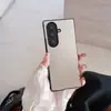 Adecuado para Samsung Zfold 30% de descuento Funda de Teléfono Espejo con Borde Negro Zfold8Ultra Espejo de Maquillaje Funda Protectora de PC