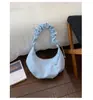 Bolsa Tote Estrela de Alta Capacidade Estilo Coreano, Modelo Novo 2026, Moderna e na Moda, Bolsa de Ombro e Transversal Estilo Preguiçoso