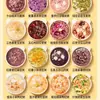 Gachas para Niños, Arroz, Granos Integrales, Nutriendo el Bazo y el Estómago, Desayuno, Gachas Nutritivas de Ocho Tesoros para el Estómago, Gachas Nutritivas para Bebés, Alimento Complementario, Empaque Individual Pequeño