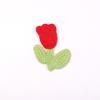 Acessórios de vestuário transfronteiriços jaqueta patch nova cor da moda Tulipa Grande adesivos decorativos de pano bordado