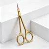 Tijeras para cejas de acero inoxidable Tijeras para barba Tijeras para vello nasal Tijeras rusas Tijeras de bordado Tijeras de barbero Tijeras pequeñas para el hogar Tijeras para flequillo