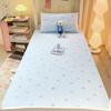 Dormitorio Estudiantil Doble Capa Gasa Cama Sábanas de Cama Pieza Única No Algodón Puro Algodón Funda de Sábana de Cama 2025 Nuevo Cubierta para Colchón Individual de Dormitorio