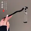 Pasador de Borlas de Gama Alta para Mujer 2025 Nuevo Estilo Pasador Nuevo Pasador Chinoiserie Estilo Antiguo Accesorios para el Cabello Dinastía Han Tocado