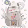 Mercancía de Anime de Zootopia: Mochila Escolar Primaria Judy y Nick Zorro, Unisex, Casual, Gran Capacidad, Bolso de Doble Hombro