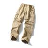 Calças Casuais Masculinas 2026 Primavera e Outono Estilo Jovem Calças Camufladas Largas Calças de Trabalho Masculinas Modernas Disponíveis para Atacado Perna Reta