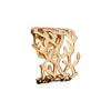 Pulsera Abierta Calada Estilo Metal Frío Transfronterizo Lujo Accesible Europeo y Americano Pulsera Exagerada de Alta Gama Moda Trendy Joyería de Mano