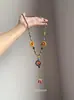 Nuevo Collar Largo de Cerámica con Cuentas Estilo Chino para Mujer Cadena de Suéter Estilo Étnico Retro Diseño Versátil de Nicho