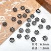 Pingente de Liga Preto Arma Conta Espaçador Torus Tee DIY Colar de Contas Pulseira Acessórios de Joalheria Material de Acessórios