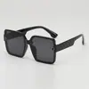Gafas de sol de moda europeas y americanas con montura grande, anti-ultravioleta, retro, para verano, viajes, conducción, protección solar