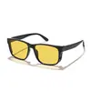 Óculos de Sol Retangulares Retro Transfronteiriços Raine 2026 para Homens e Mulheres, Estilo Punk Futurista, Tendência de Óculos de Sol de Alta Qualidade