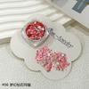 Especial transfronterizo para fantasía Dragón Diamante Estrella Gato Cabeza hexagonal amor mezcla y combina lentejuelas grandes verano hielo transparente brillo mágico