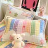 Juego de Dos Fundas de Almohada de Felpa de Leche Engrosada para Invierno Uso en el Hogar Funda de Almohada de Coral para Relleno de Almohada de Adulto