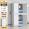 Armário de Arquivo de Escritório, Armário de Armazenamento de Dados, Armário Financeiro com Fechadura para Vouchers, Armário de Arquivo Removível Espessado, Armário de Ferro com Lados Estreitos