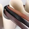 Cinturón Mujer Verano Versátil Moderno Falda Cinturón de Alta Gama Cuero Genuino Moda Estilo Ins Cinturón para Jeans Negro