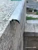 Canalón de Aleación de Aluminio con Luz, Canaleta de Lluvia, Canaleta de Recolección de Agua para Aleros de Pared, Marcos de Ventana