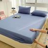 2025 nuevo gorro de cama de algodón categoría una pieza 100% algodón apto para la piel protector de colchón sábana colcha dormitorio estudiantil