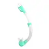 Tubo de Snorkel de Mergulho de Fábrica Silicone Mergulho Tubo de Respiração Totalmente Seco Conjunto Dobrável Dropshipping Anti-Sufocamento
