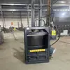 Prensa de Compressão de Placa de Prensa Vertical de 20 Toneladas com Cilindro Duplo, Feita Sob Medida, para Descarte de Resíduos Perigosos em Tambores de Ferro