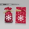 Bolsa de dulces navideños bolsa de regalo para envolver 50 cordón de cinta bolsa de manzana orejas de conejo bolsillo corsé punto
